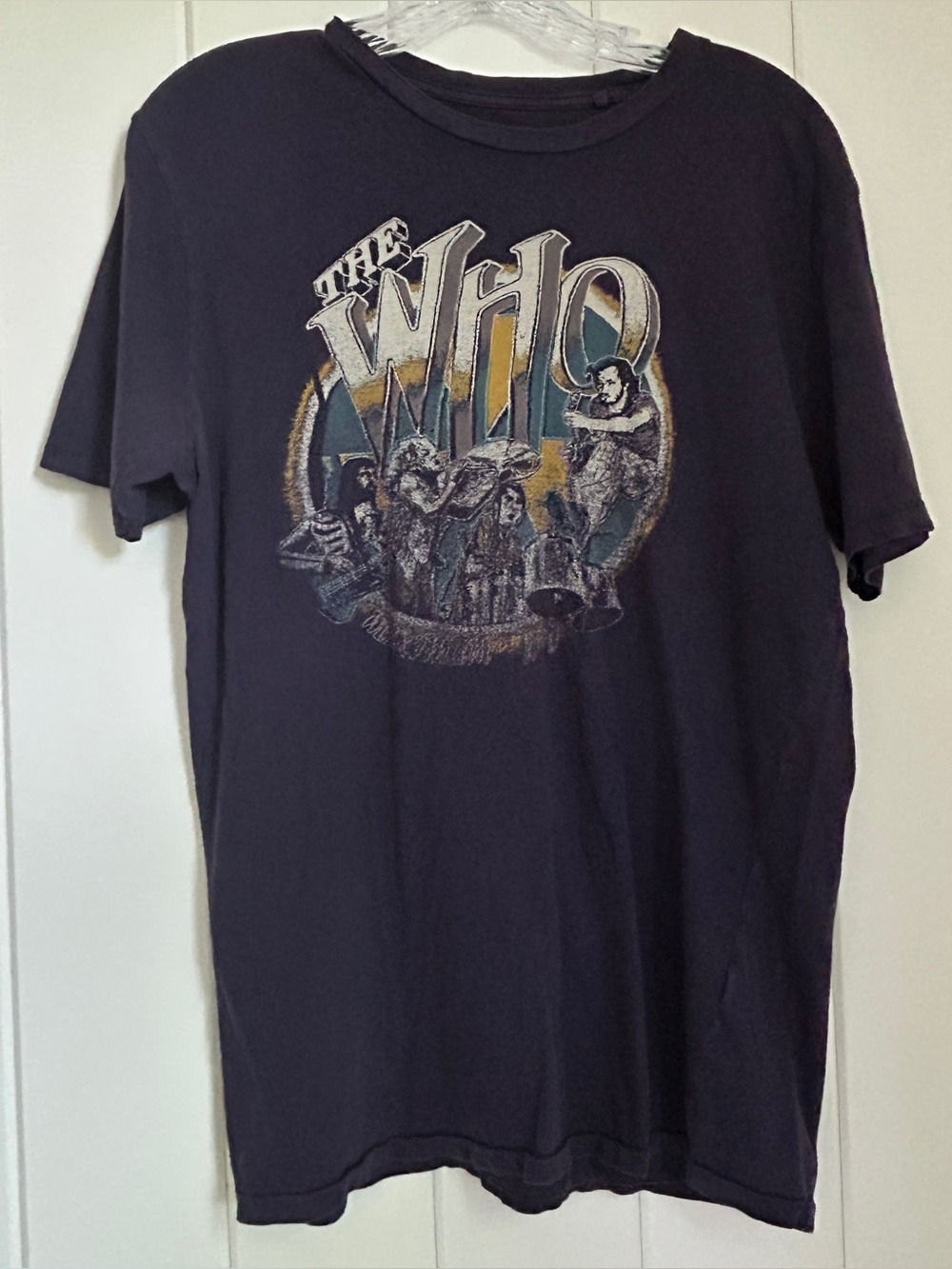 Lucky Brand T-Shirt men’s M The Who Graphic Band Tee Maximum R & B  grunge faded